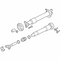 OEM 2016 Ford Mustang Drive Shaft Assembly - FR3Z-4R602-T