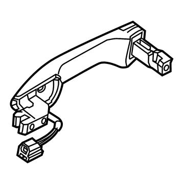 OEM 2021 Acura RDX Hndll, Front (Fathom Blue Pearl) - 72181-TJB-A71ZJ