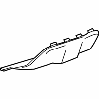 OEM 2018 Chevrolet Equinox Reflector - 84306359