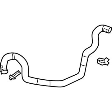 OEM 2022 Cadillac CT4 Coolant Hose - 84764262