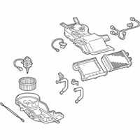 OEM 2000 Toyota 4Runner Heater Assembly - 87110-35040