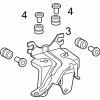 OEM 2012 Toyota Yaris Actuator Assembly - 44590-52210