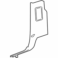 OEM Ram B Pillar Lower Trim - 1DX52TX7AC