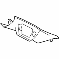 OEM Cadillac Escalade ESV Windshield Pillar Trim - 23340560