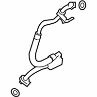 OEM 2018 Infiniti Q60 Hose-Flexible, Low - 92480-4GD0B