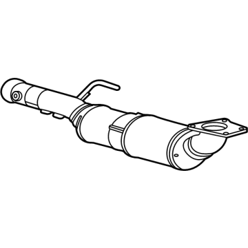 OEM 2022 Chevrolet Tahoe Converter & Pipe - 84749006