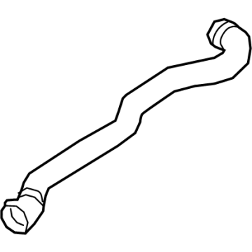OEM 2022 BMW 330e xDrive HOSE, RADIATOR - 17-12-8-654-834