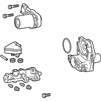 OEM 2014 Honda Accord Cylinder Set - 57306-T3V-A01