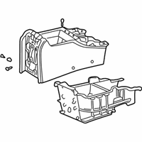 OEM Acura CL Console, Rear (Mild Beige) - 83401-S3M-A00ZB