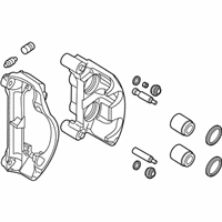 OEM 2019 Nissan Titan XD Caliper Assy-Rear RH, W/O Pad & Shim - 44001-1PA1C