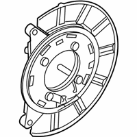 OEM Nissan Titan XD Plate Assy-Back, Rear Brake LH - 44030-EZ00C