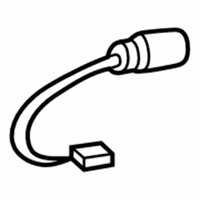 OEM 2004 BMW 325Ci Brake Pad Sensor, Front - 34-35-1-164-371