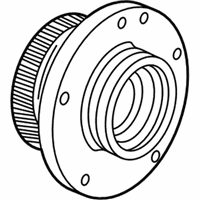 OEM 2004 BMW M3 Wheel Hub With Bearing, Front - 31-22-2-229-501