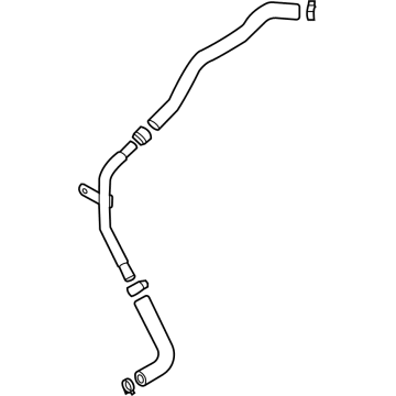 OEM Kia Niro EV Hose Assembly-RADAATOR, L - 25415Q4000