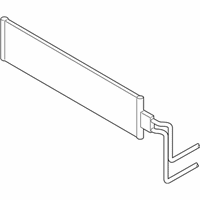 OEM 2017 BMW 550i GT xDrive Power Steering Oil Cooler - 17-21-7-583-843