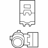 OEM Acura Sensor Assembly, Parking (Gilded Pewter Metallic) - 39680-TV0-E01YE