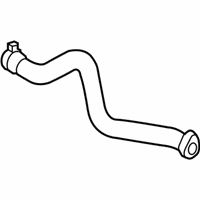 OEM Mercury Lower Hose - 6L8Z-8260-B