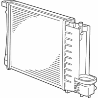 OEM 1998 BMW Z3 Radiator - 17-11-1-469-176