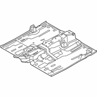 OEM Ford Focus Front Floor Pan - 8S4Z-5411135-A