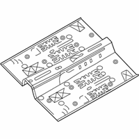 OEM 2020 Infiniti QX50 Floor Rear Front - G4312-5NAMA