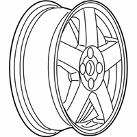 OEM 2005 Chevrolet Cobalt Wheel, Alloy - 9593529