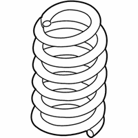 OEM 2013 Lincoln MKS Coil Spring - DA5Z-5560-A