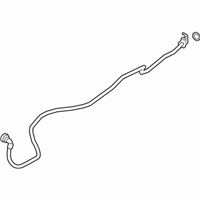 OEM BMW 430i TRANSMISSION OIL COOLER LINE - 17-22-8-654-907