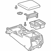 OEM 2020 Lexus LX570 Box Sub-Assembly, Console - 58901-60820-A5