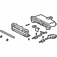 OEM Honda Civic Control Assy., Heater *NH1L* (A/C) (BLACK) - 79500-S02-A01ZA
