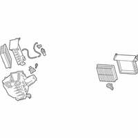 OEM 2020 Lexus LS500 Air Element Cleaner Assembly - 17700-70220