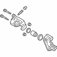 OEM 2014 Nissan Rogue Brake-Rear LH - 44011-3NF0A