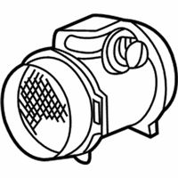OEM 2000 BMW Z3 Mass Air Flow Sensor - 13-62-1-432-356