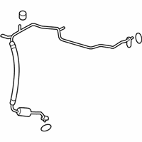 OEM 2009 Nissan Cube Hose-Flexible, Low - 92480-1FD0C