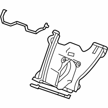 OEM Acura TLX COVER, FR. BLT BCK - 11860-6S9-A01