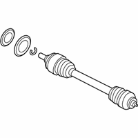 OEM 2015 BMW M6 Gran Coupe Driver Left Rear Axle Shaft - 33-21-2-284-115