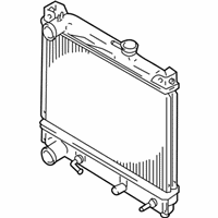 OEM Chevrolet Tracker Radiator Assembly (On Esn) - 91174506