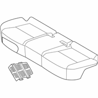 OEM 2020 Kia Sportage Cushion Assembly-Rr Seat - 89100D9070D9F