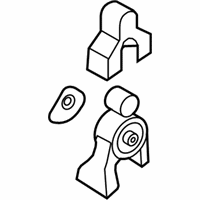 OEM 2011 Hyundai Sonata Bracket Assembly-Roll Stopper, Rear - 21930-3S100