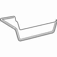 OEM Lexus IS300 Weatherstrip, Luggage Compartment Door - 64461-53011