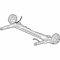 OEM 2004 Pontiac Aztek Rear Axle Assembly *Marked Print *Marked Print - 10329159