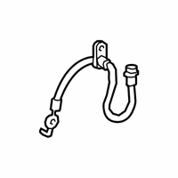 OEM 2022 Lexus ES350 Hose, Flexible - 90947-A2105