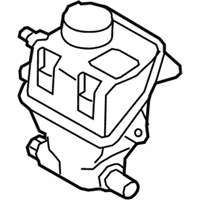 OEM 2011 BMW 750i Coolant Reservoir - 17-13-7-592-472