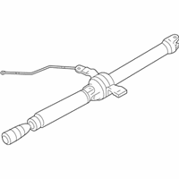 OEM Mercury Drive Shaft Assembly - 7M6Z-4R602-A