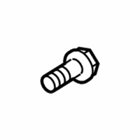 OEM Mercury Check Arm Bolt - -W713778-S900