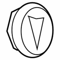 OEM Pontiac Center Cap - 9596653