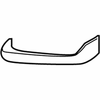 OEM GMC Sierra 2500 HD Lower Cover - 23444124