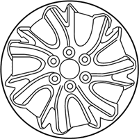 OEM 2015 Infiniti QX80 Aluminum Wheel - D0300-5ZA3A