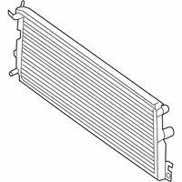 OEM 2022 Ford F-350 Super Duty Auxiliary Radiator - HC3Z-8005-E