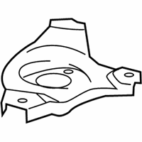 OEM 2020 Lexus IS350 Seat, Rear Spring, Upper - 48482-30030