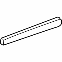 OEM 1997 GMC Jimmy Weatherstrip, Rear Side Door Lower - 15735057
